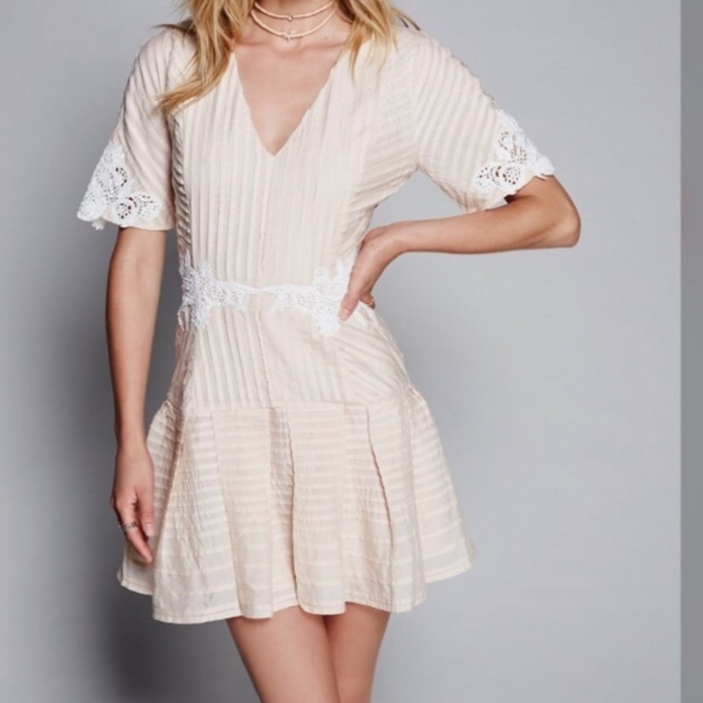Free People Ma Cherie beaded dress